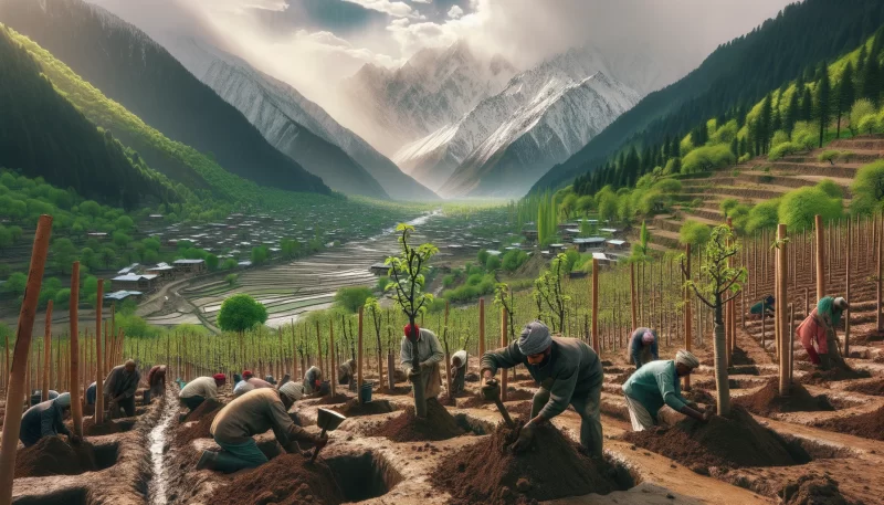 हिमाचल में सेब के पौधों की बढ़ी मांग: बारिश और बर्फबारी के बाद नर्सरियों में 30% इजाफा