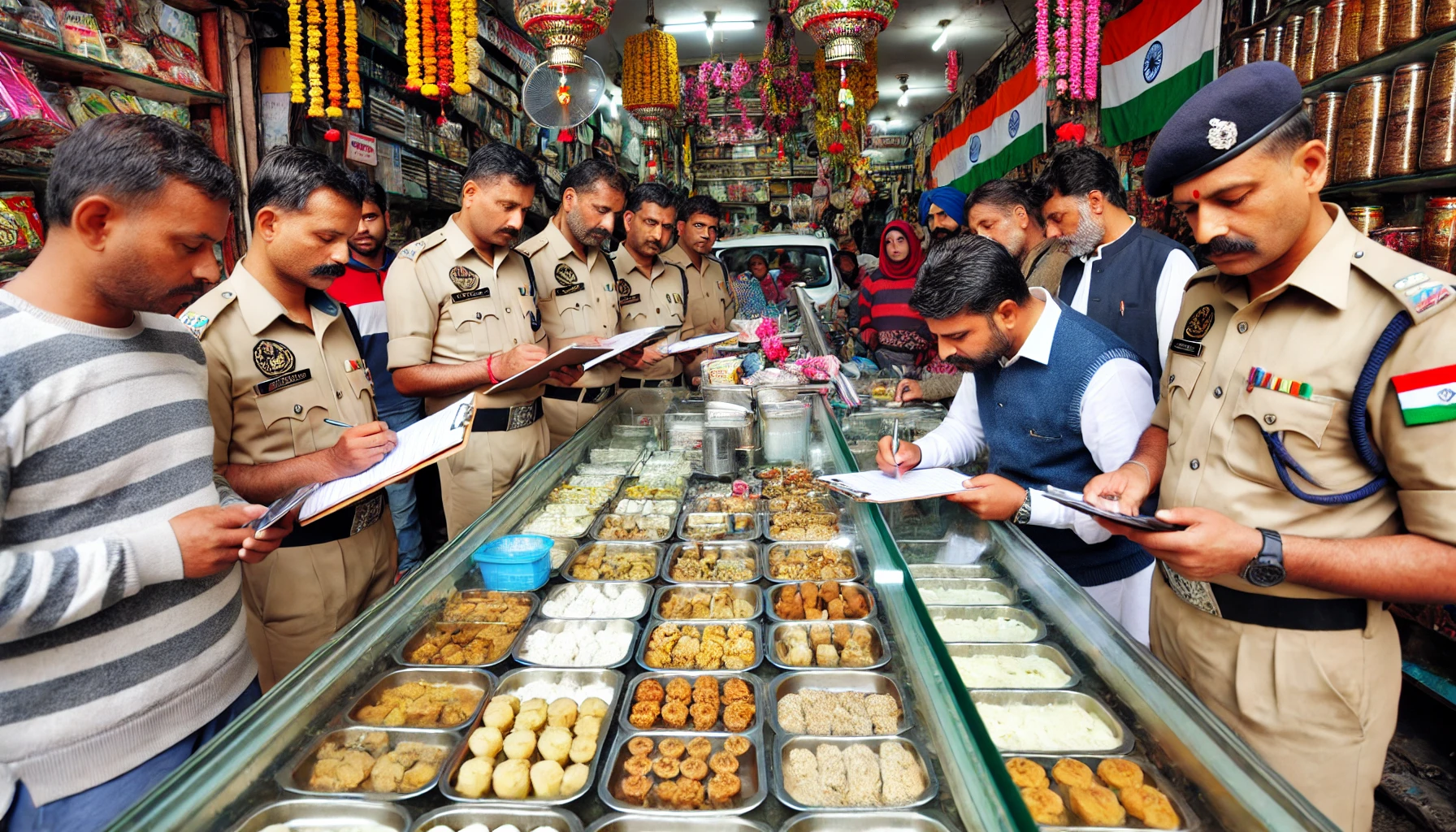 मंडी में त्योहारी सीजन पर मिठाइयों की कड़ी जांच, सबस्टेंडर्ड मिठाई और मिल्ककेक सीज