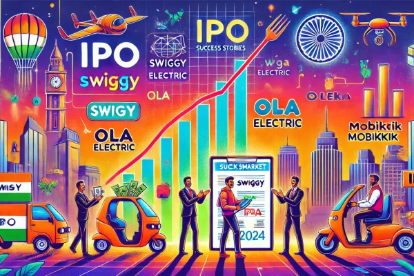 IPO की बाढ़: कैसे 2024 में Swiggy से MobiKwik तक की लिस्टिंग्स ने भारतीय स्टार्टअप इकोसिस्टम को मजबूत किया