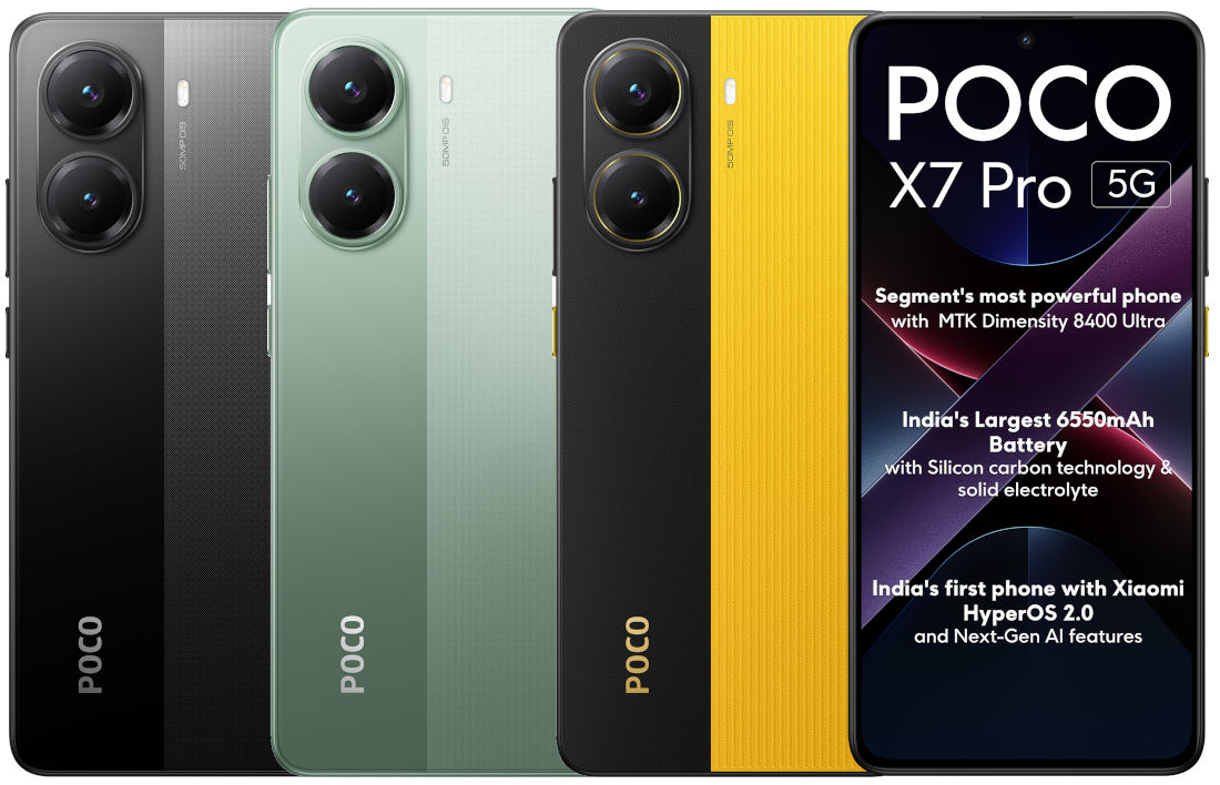 POCO X7 Pro 5G: दमदार फीचर्स और आकर्षक कीमत के साथ भारत में लॉन्च