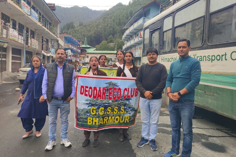 भरमौर में रावमा (कन्या) की छात्राओं की तंबाकू विरोधी रैली: “तंबाकू छोड़ो – जीवन अपनाओ” का गूंजा संदेश भरमौर में छात्राओं की तंबाकू विरोधी रैली: "तंबाकू छोड़ो - जीवन अपनाओ" का गूंजा संदेश