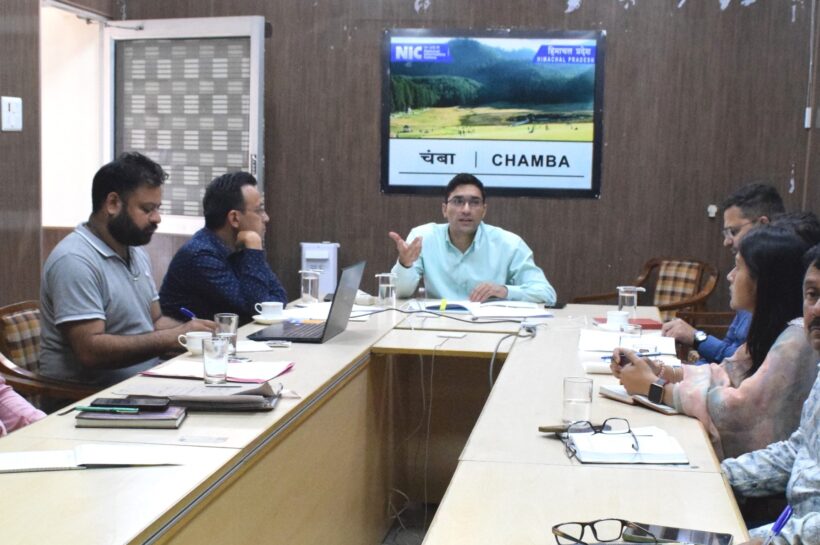 चंबा जिले के धार्मिक पर्यटन स्थलों का होगा विशेष विकास, प्रसाद योजना के अंतर्गत भेजे जाएंगे प्रस्ताव: उपायुक्त मुकेश रेपसवाल चंबा जिले के धार्मिक पर्यटन स्थलों का होगा विशेष विकास, प्रसाद योजना के अंतर्गत भेजे जाएंगे प्रस्ताव: उपायुक्त मुकेश रेपसवाल