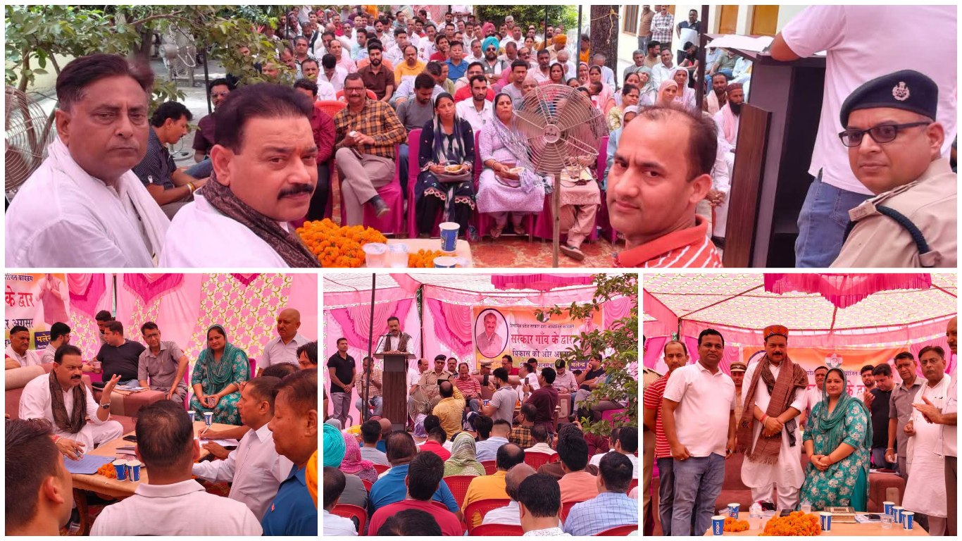 🛕 “सरकार गांव के द्वार” कार्यक्रम में पहुंचे विधायक मलेंद्र राजन – तोकी पंचायत में 50 से अधिक मामलों का हुआ निपटारा, जनसेवा को बताया सरकार की प्राथमिकता
