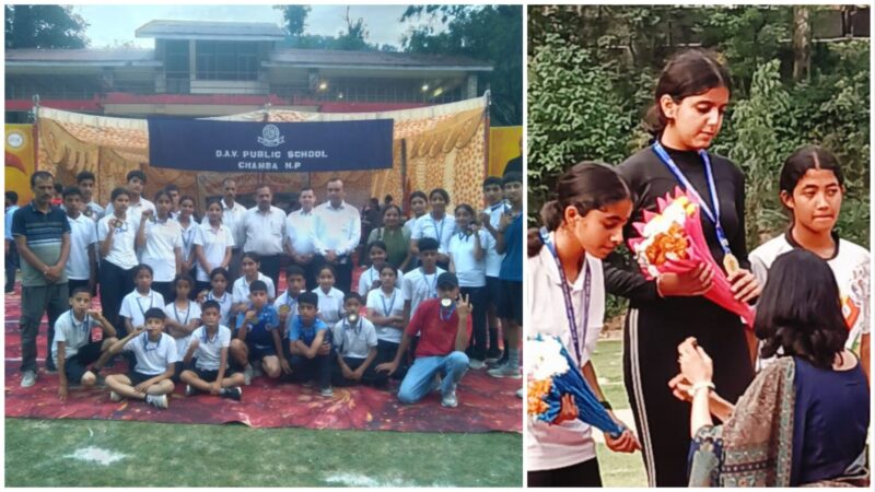 DAV भरमौर के खिलाड़ियों ने एथलेटिक्स प्रतियोगिता में मचाई धूम, कई पदक जीतकर राज्य स्तरीय प्रतियोगिता में बनाया स्थान