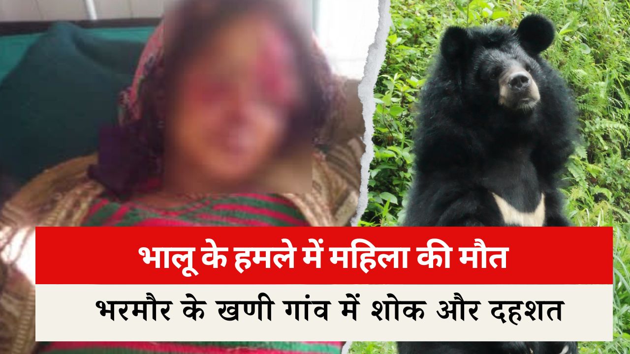 भरमौर: खणी गांव में भालू के हमले से महिला की दर्दनाक मौत, गांव में शोक और दहशत