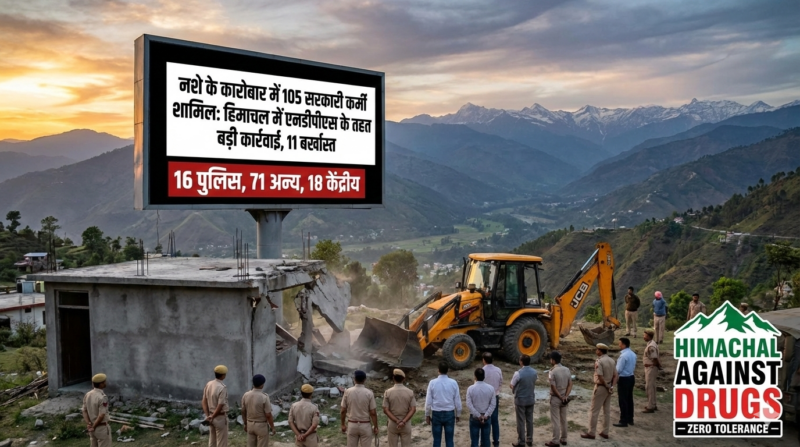हिमाचल प्रदेश नशा तस्करी कार्रवाई, नशे के कारोबार में सरकारी कर्मचारी, NDPS Act Himachal Pradesh, Himachal police drug nexus, सरकारी कर्मचारी बर्खास्त नशा मामला, drug trafficking government employees HP