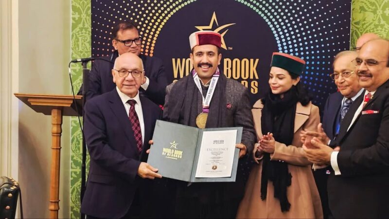 ब्रिटिश पार्लियामेंट में विक्रमादित्य सिंह को ‘यूथ एंड आइकॉन’ अवार्ड, हिमाचल के लिए अंतरराष्ट्रीय सम्मान