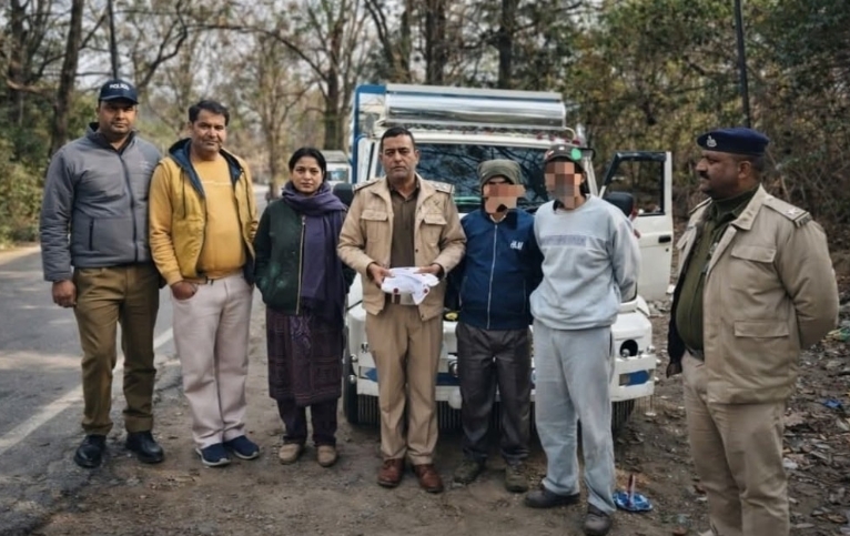 पालमपुर–पधर से जुड़े दो आरोपी गिरफ्तार, 497 ग्राम चरस बरामद