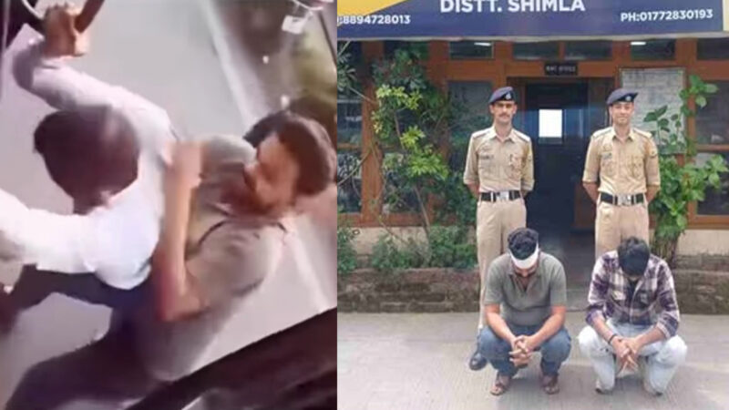शिमला के कच्चीघाटी में HRTC वोल्वो चालक से मारपीट, ओवरटेक विवाद में दो आरोपी गिरफ्तार
