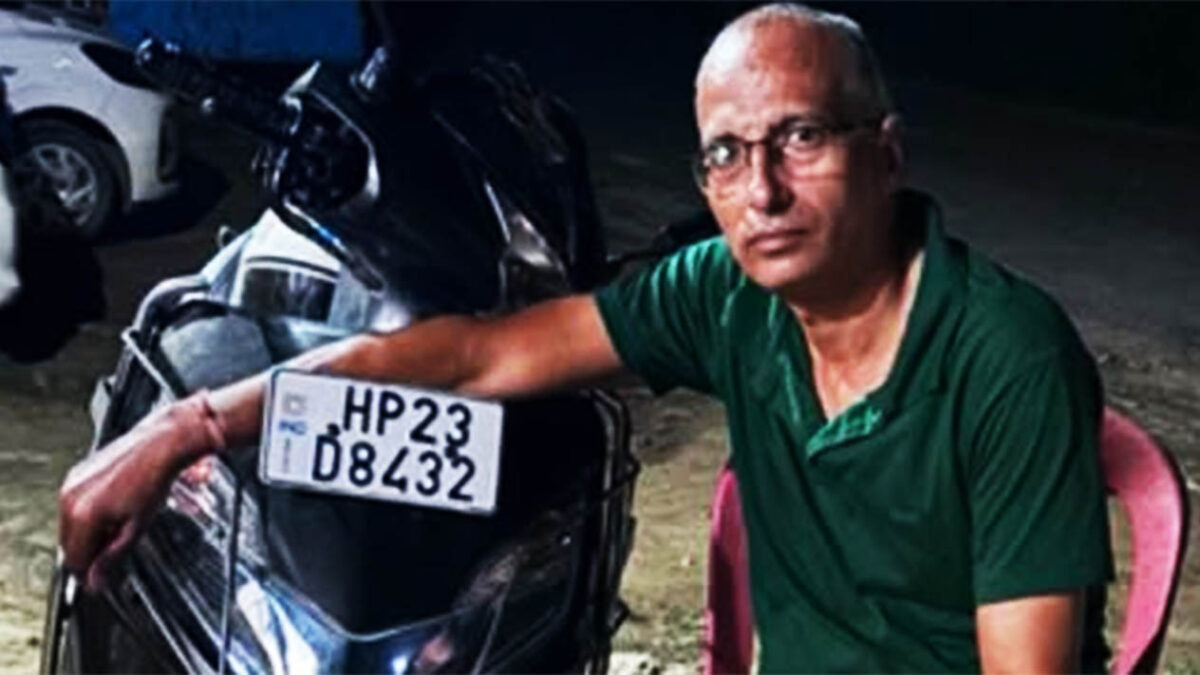 भराड़ी में घर पर खड़ी स्कूटी का ओवरस्पीडिंग चालान! 22 और 23 के एक नंबर ने किया पूरा खेल